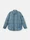 4100033 GARMENT DYED CRINKLE REPS NY Steel Blue Stone Island
