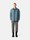 undefined 4100033 GARMENT DYED CRINKLE REPS NY Azul Acero Stone Island