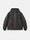 4100034 GARMENT DYED CRINKLE REPS NY Lead Grey Stone Island