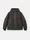 4100034 GARMENT DYED CRINKLE REPS NY Lead Grey Stone Island