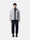 4100107 SEAMLESS TUNNEL NYLON DOWN-TC Gris cendré Stone Island