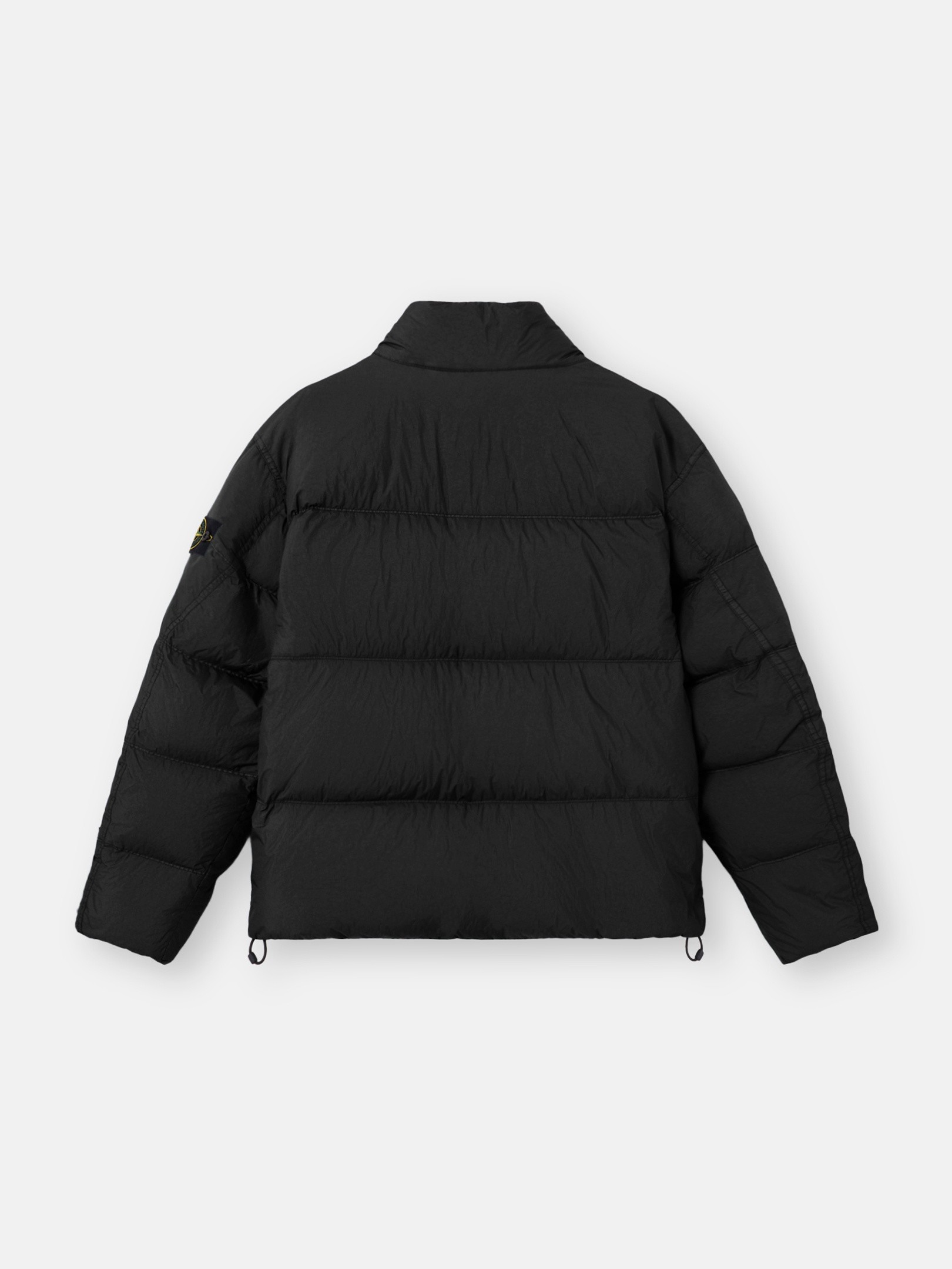 けんどりっく STONE /ストーンアイランド Black Down jacket with wind resistance and anti-drop 4100109