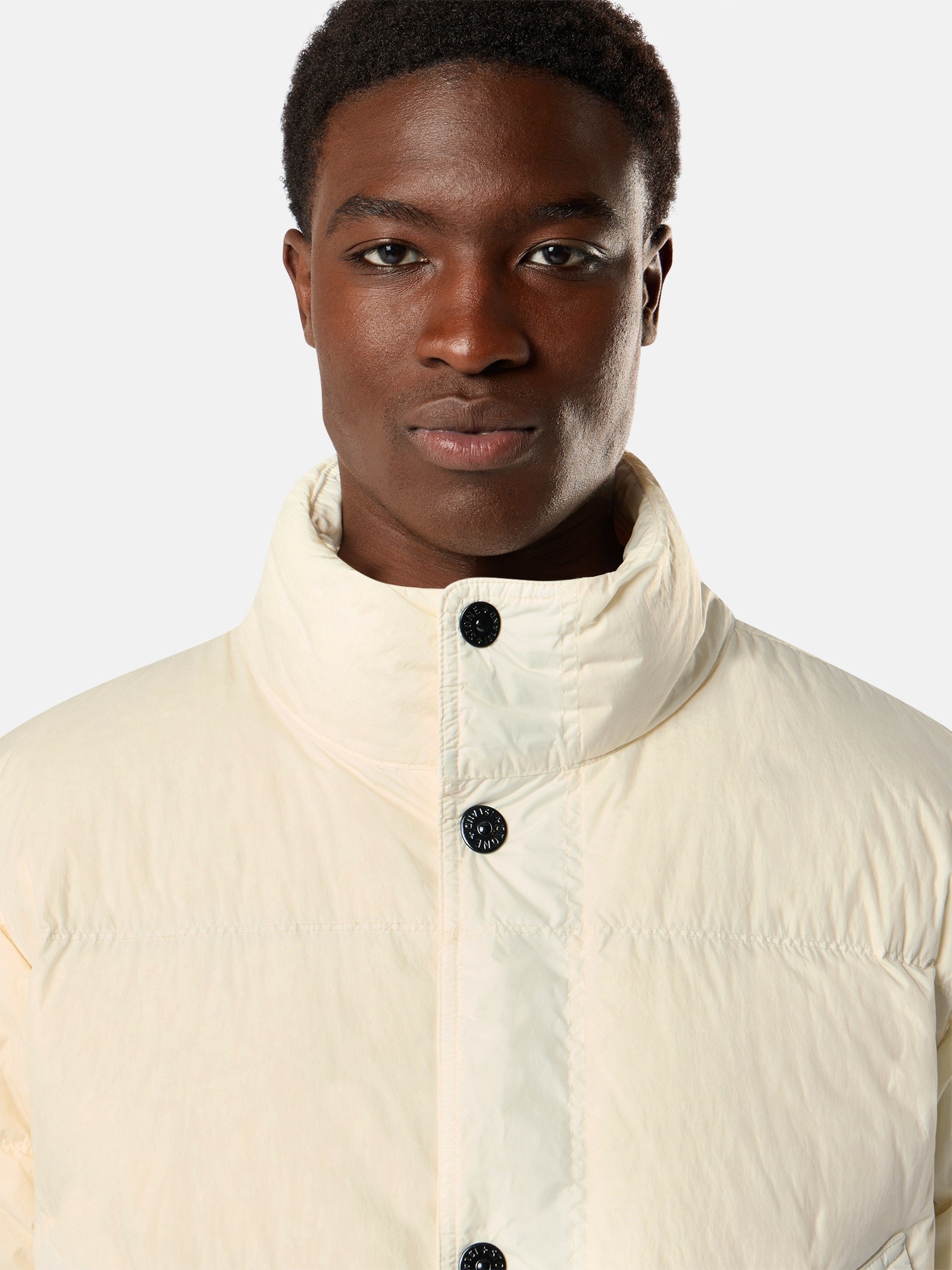 Ivory Down jacket with wind resistance and anti-drop 4100109