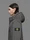41NS001 GARMENT DYED CRINKLE REPS NY_NO SEASONS Lead Grey Stone Island