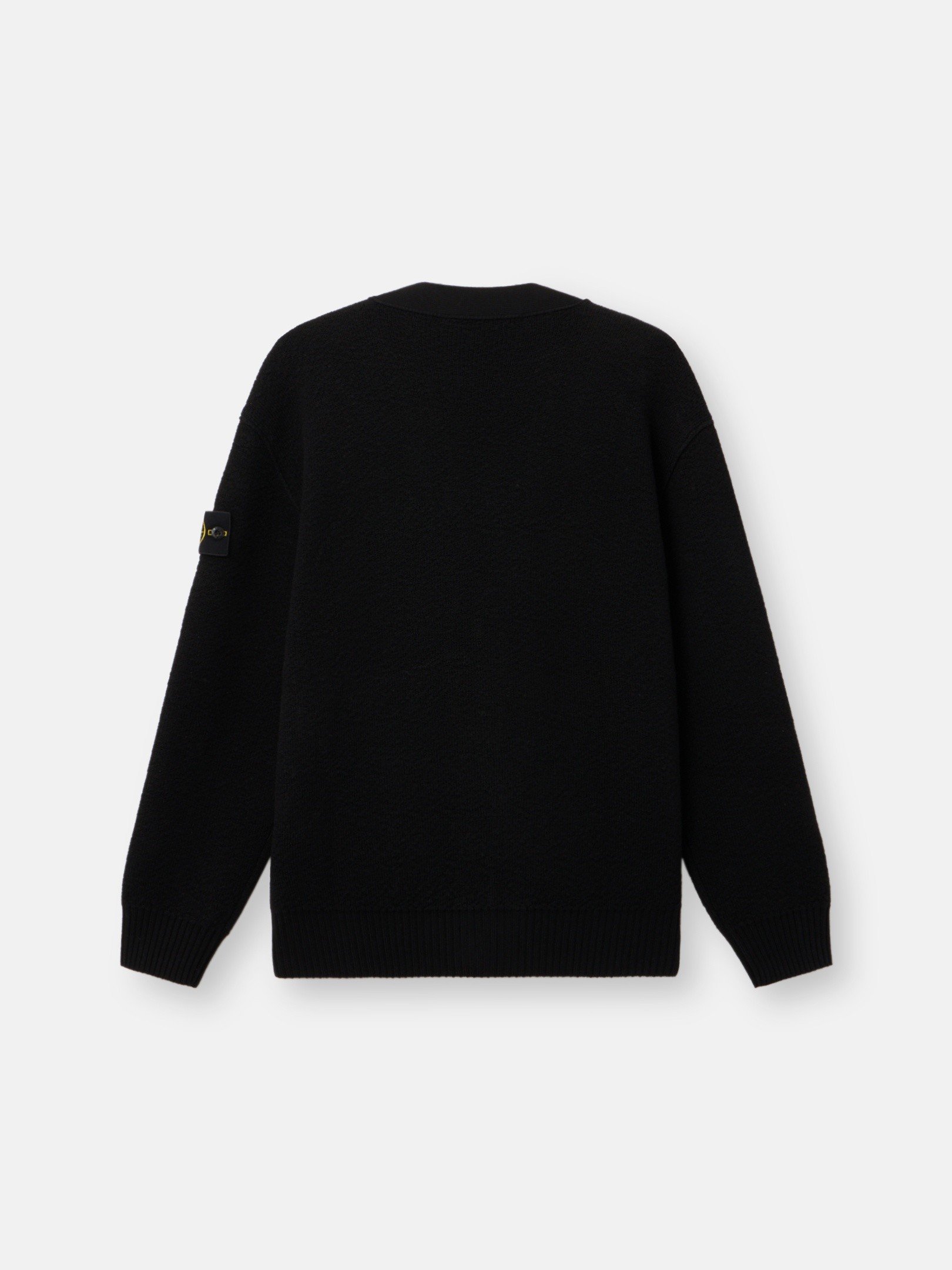 Vネックとボタン付きメンズカーディガン | Stone Island