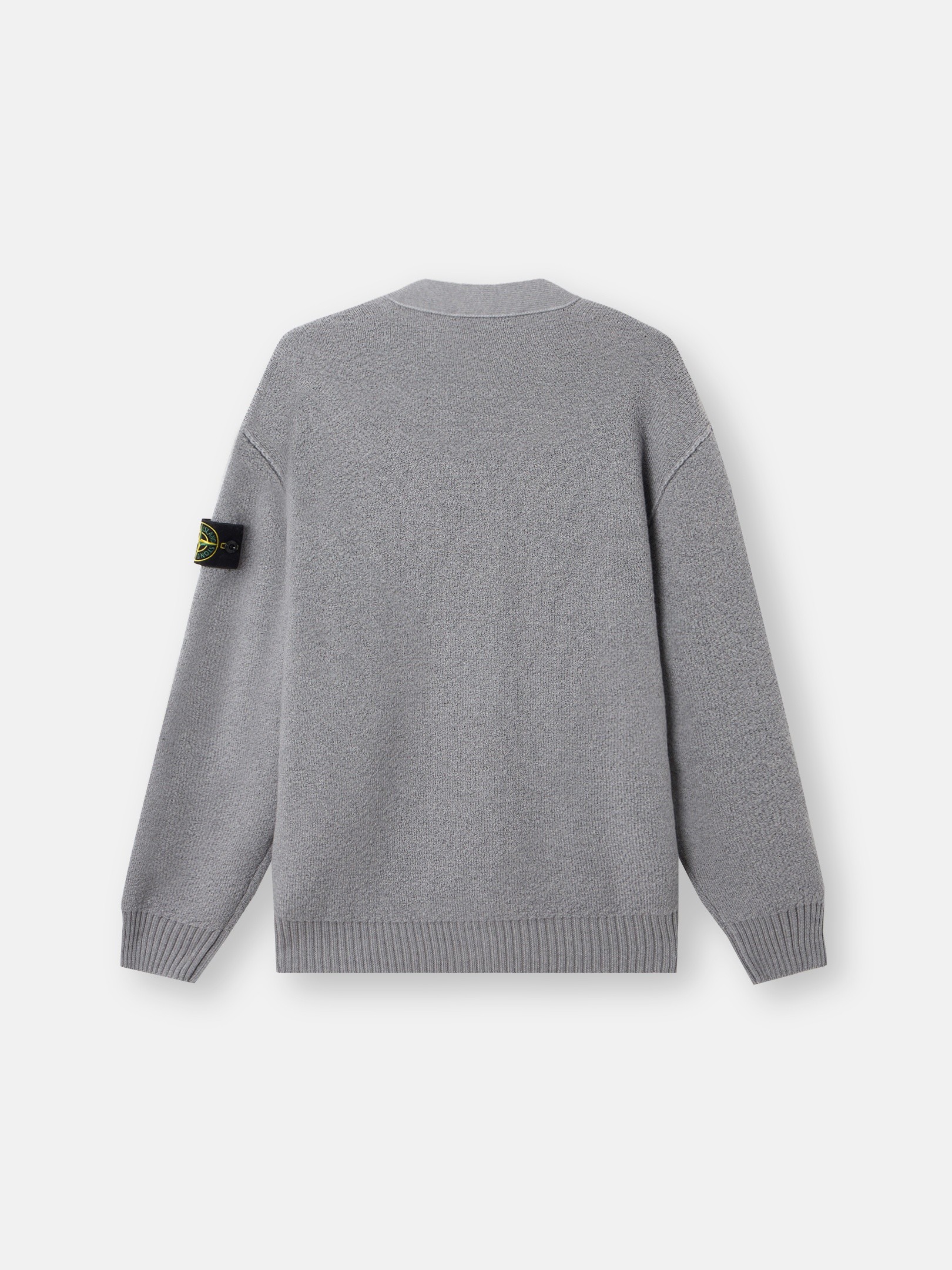 Vネックとボタン付きメンズカーディガン | Stone Island