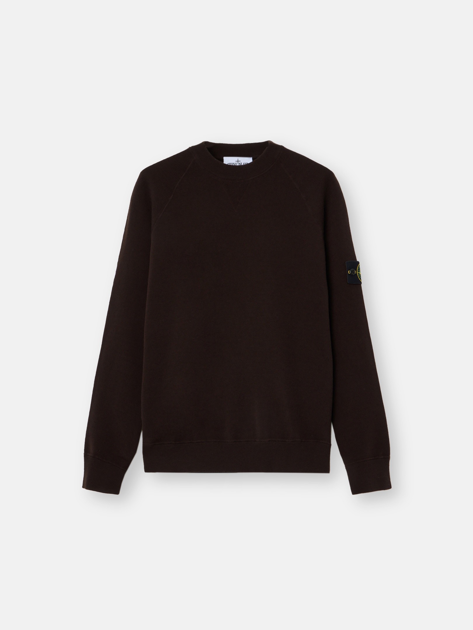 Coal Gray Loose-fit crewneck sweater with raglan sleeves 5100020