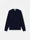 5100021 LIGHT RWS GEELONG WOOL Navy Blue Stone Island