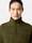 5100032 SPECKLED WOOL NYLON Dunkelgrün meliert Stone Island