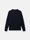 5100051 WOOL CASHMERE_S.I. GHOST Bleu marine Stone Island