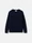 5100055 LAMBSWOOL Navy Blue Stone Island