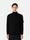 5100066 LIGHT PURE RWS WOOL_S.I. GHOST Black Stone Island