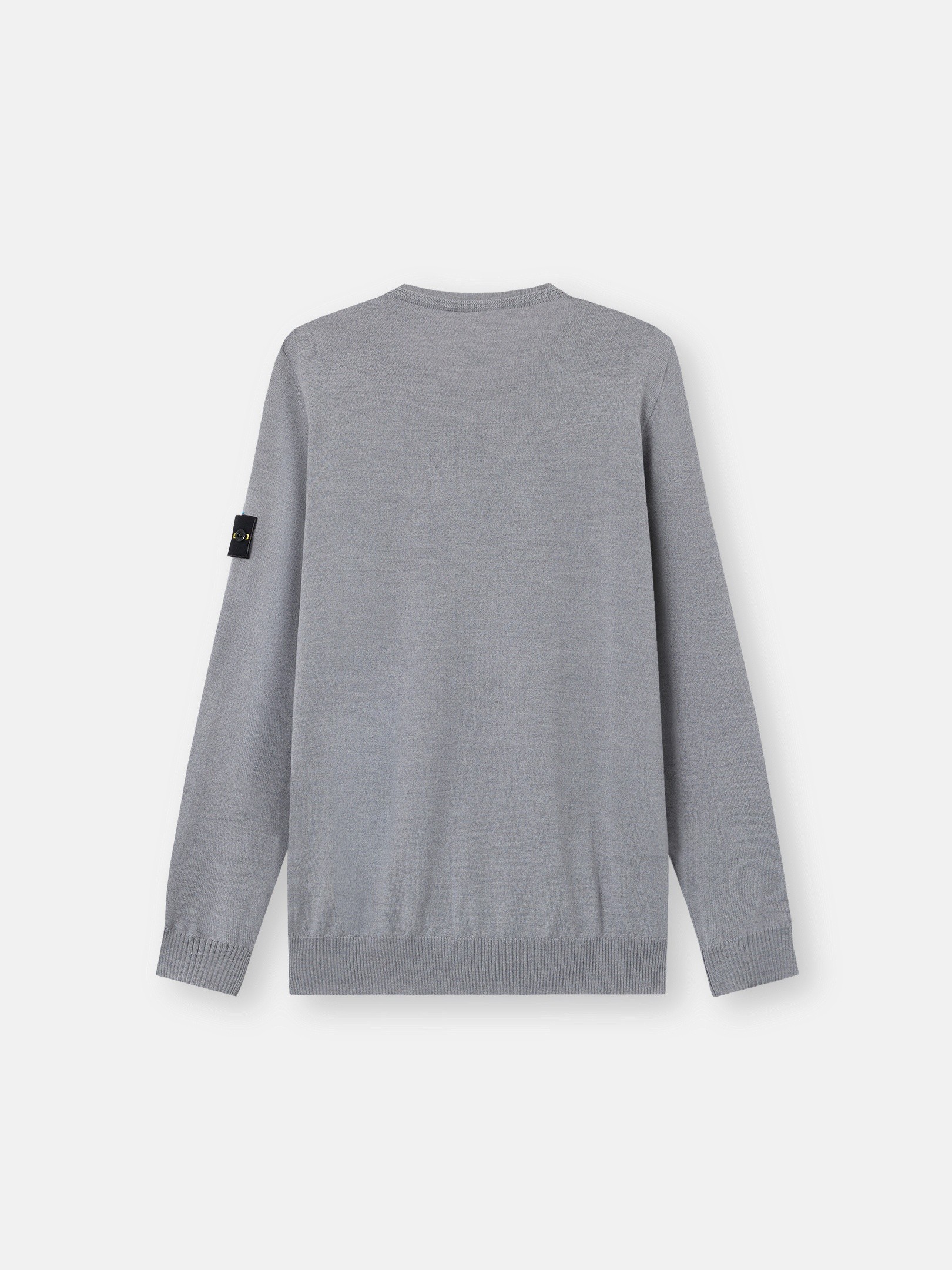Ash Grey Melange Regular-fit crewneck jumper 5100071 LIGHT PURE