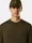 5100074 LIGHT PURE RWS WOOL_S.I. GHOST Military Green Stone Island