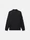 5100076 LIGHT PURE RWS WOOL_S.I. GHOST Black Stone Island