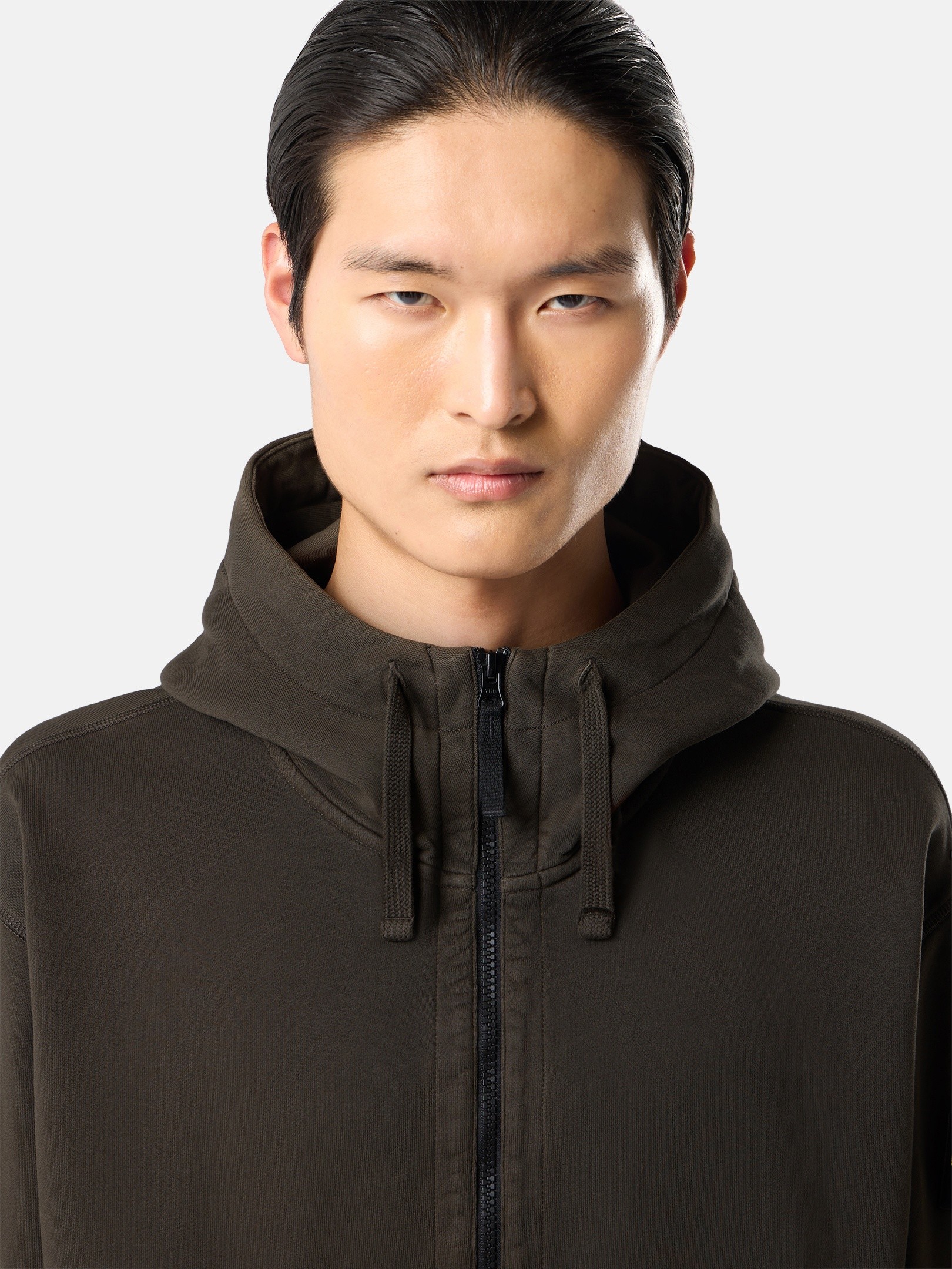 Men's fleecewear: hooded and zipped jumpers | Stone Island US
