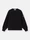 6100010 ORGANIC COTTON FLEECE Noir Stone Island
