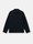 6100014 COTTON WOOL FLEECE_S.I. GHOST Navy Blue Stone Island