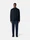 6100014 COTTON WOOL FLEECE_S.I. GHOST Navy Blue Stone Island