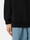 undefined 6100015 BRUSHED ORGANIC COTTON FLEECE 블랙 Stone Island