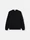 6100015 BRUSHED ORGANIC COTTON FLEECE Black Stone Island
