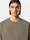 6100017 ORGANIC COTTON INTERLOCK Military Green Stone Island