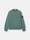 6100022 BRUSHED ORGANIC COTTON FLEECE Ocean Green Stone Island