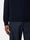 6100026 STRETCH COTTON FLEECE_S.I. GHOST Navy Blue Stone Island