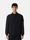 6100026 STRETCH COTTON FLEECE_S.I. GHOST ブラック Stone Island