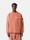 undefined 6100028 MINERAL DYED COTTON FLEECE Brick Red Stone Island