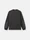 6100033 UNEVEN PIGMENT DYED VANISÉ COTTON JERSEY Black Stone Island