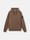 6100048 BRUSHED ORGANIC COTTON FLEECE Terre d’Ombre Stone Island