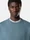 6100049 BRUSHED ORGANIC COTTON FLEECE Steel Blue Stone Island