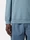 6100049 BRUSHED ORGANIC COTTON FLEECE Bleu Acier Stone Island