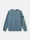 6100049 BRUSHED ORGANIC COTTON FLEECE Bleu Acier Stone Island