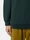 6100049 BRUSHED ORGANIC COTTON FLEECE Dark Green Stone Island