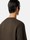 undefined 6100049 BRUSHED ORGANIC COTTON FLEECE Coal Grey Stone Island