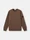 6100049 BRUSHED ORGANIC COTTON FLEECE Umber Stone Island