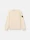 6100049 BRUSHED ORGANIC COTTON FLEECE Ivory Stone Island