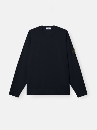 Navy Blue Regular-fit crewneck sweatshirt 6100057 HEAVY ORGANIC