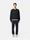 6100057 HEAVY ORGANIC COTTON JERSEY Navy Blue Stone Island