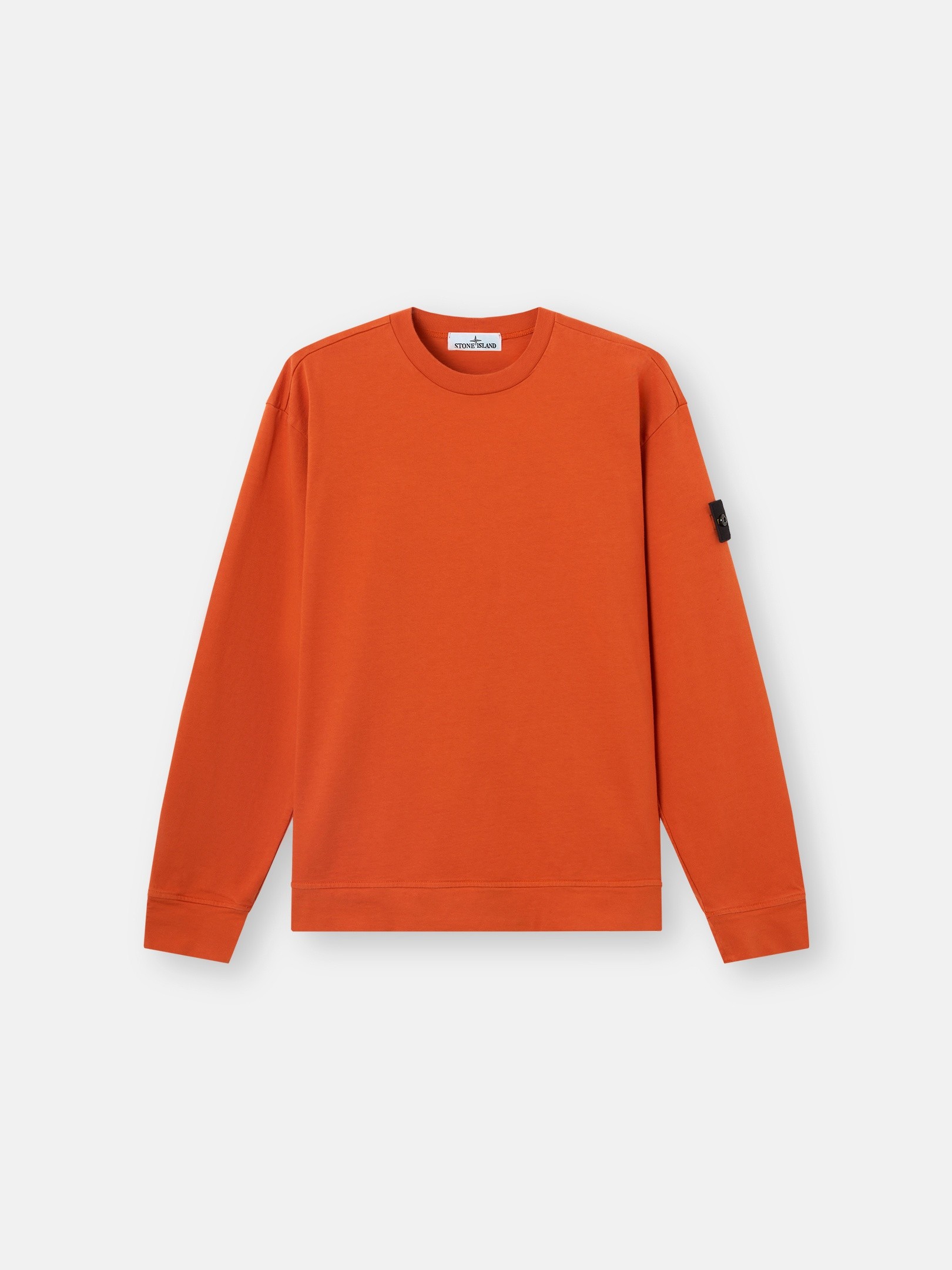 Burnt Orange Regular-fit crewneck sweatshirt 6100057 HEAVY ORGANIC