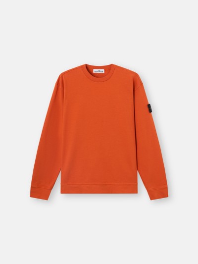 Burnt Orange Regular-fit crewneck sweatshirt 6100057 HEAVY ORGANIC