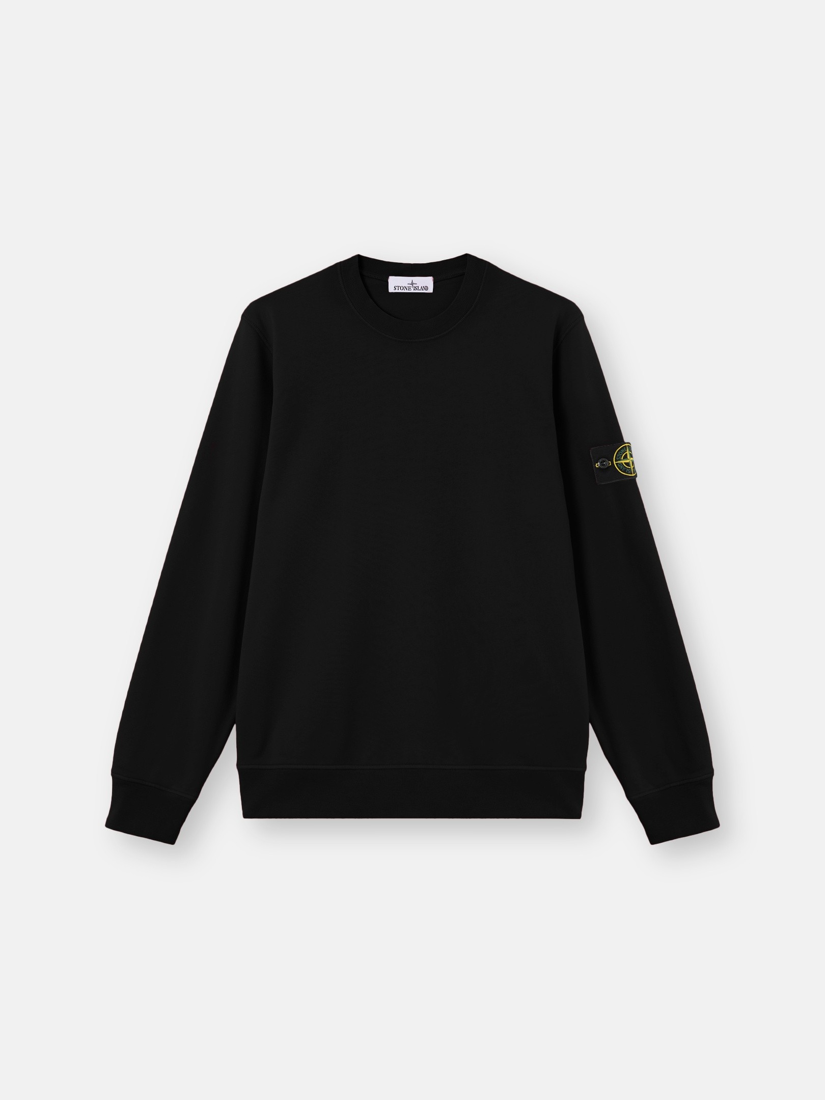 Black Regular-fit crewneck sweatshirt with raglan sleeves 6100060