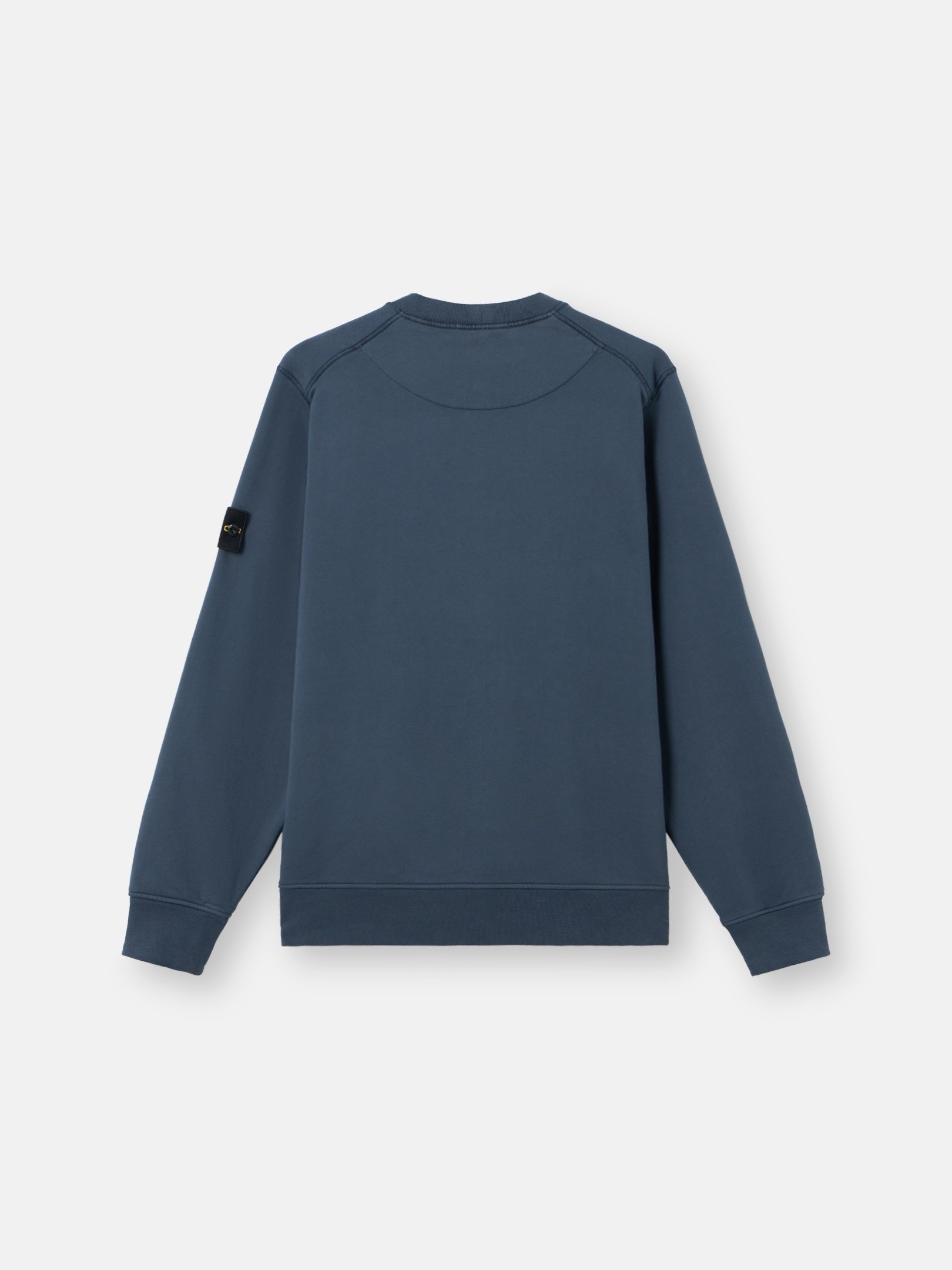 Slate Blue Regular-fit crewneck sweatshirt with raglan sleeves