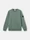 6100060 ORGANIC COTTON FLEECE Ozeangrün Stone Island