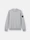 6100060 ORGANIC MÉLANGE COTTON FLEECE Dust Grey Melange Stone Island