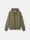 6100061 ORGANIC COTTON FLEECE Vert militaire Stone Island