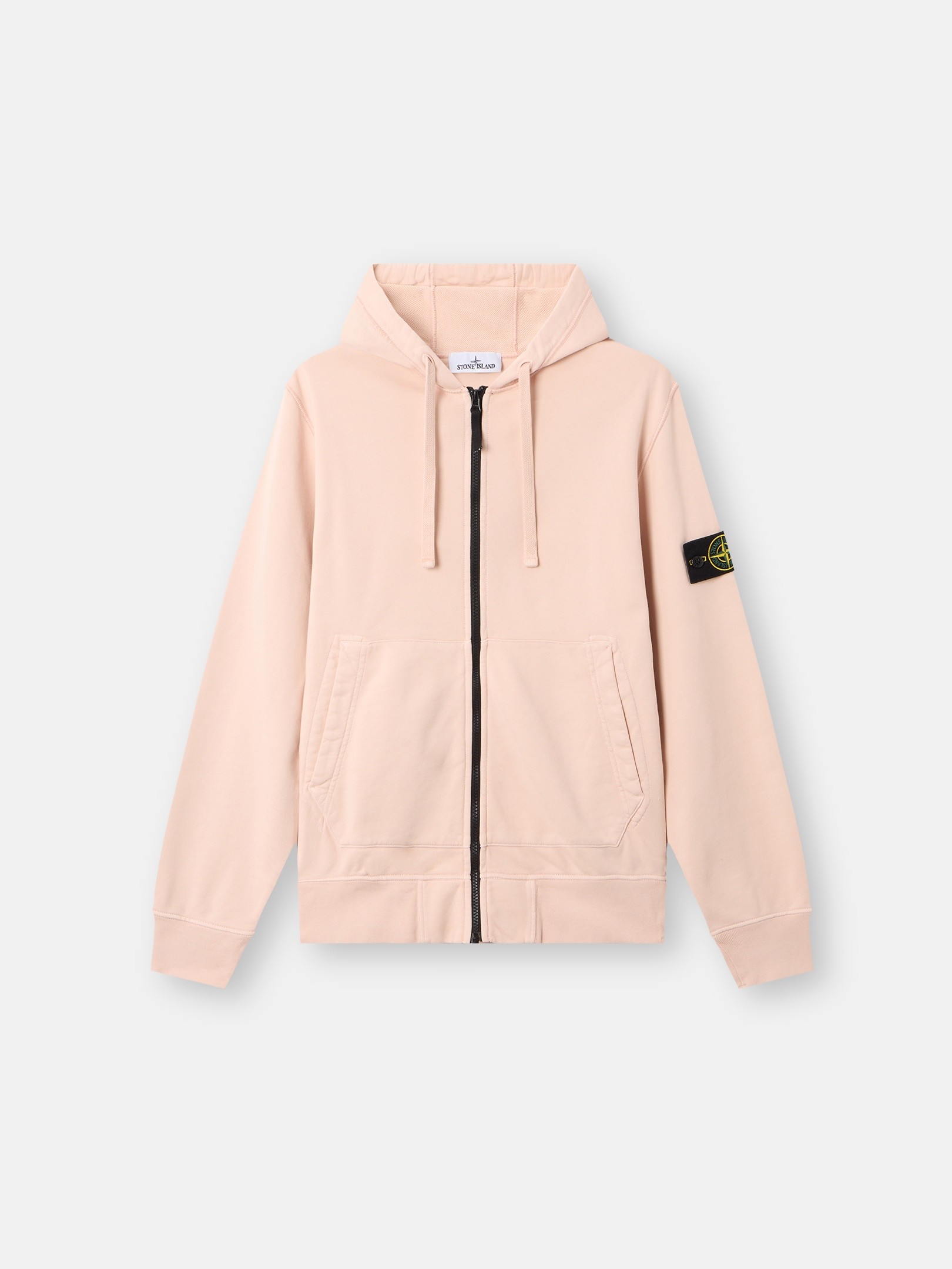 stone 　zip-upsweat M Men's fleecewear: hooded and zipped jumpers | Stone Island US