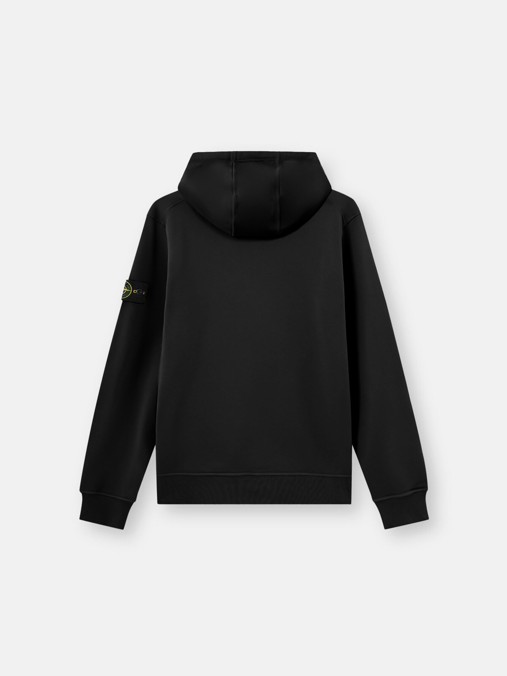 Black Regular-fit hooded sweatshirt with pouch pocket 6100062